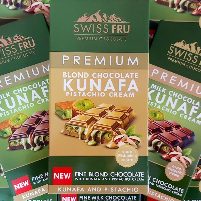 

Coklat Dubai Kunafa Pistachio Cream