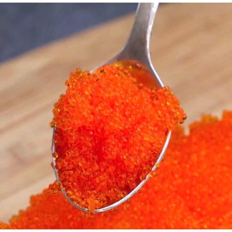 

Tobiko Orange - Telur Ikan Terbang - Tobiko Sushi