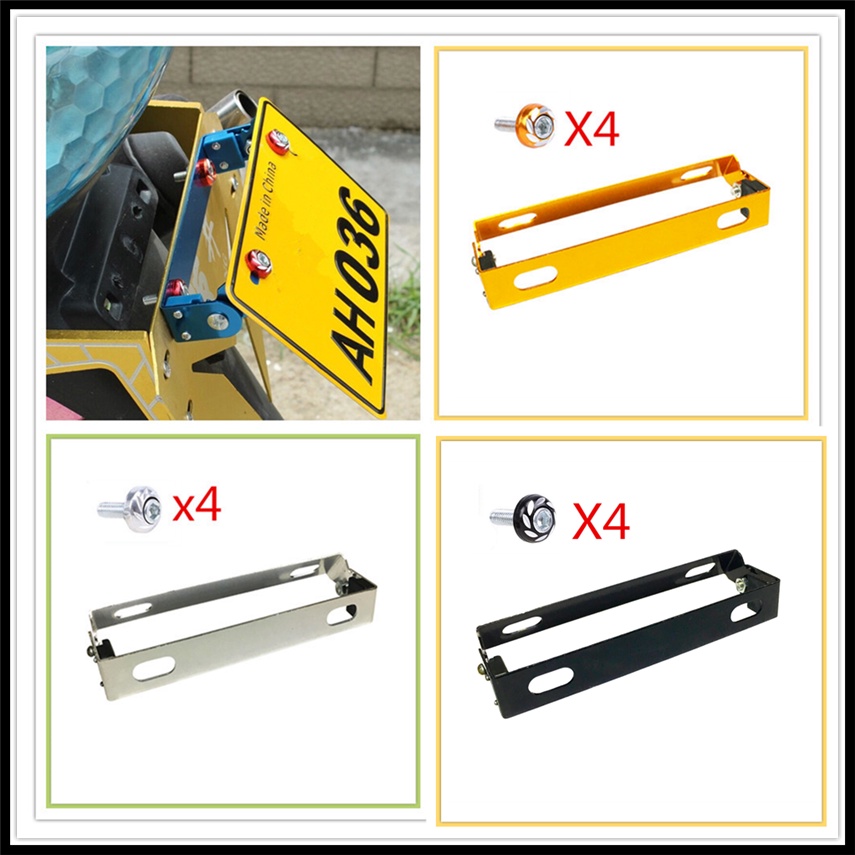 Motorcycle New License Holder Mount Bracket Number Plate For Honda Cbr1000Rrfireblade Cbr1000Rr