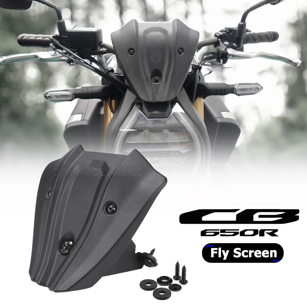 For Honda Cb650R Cb 650R Cb 650 R (2024-) Mini Windshield Windscreen Front Fly Screen Deflector