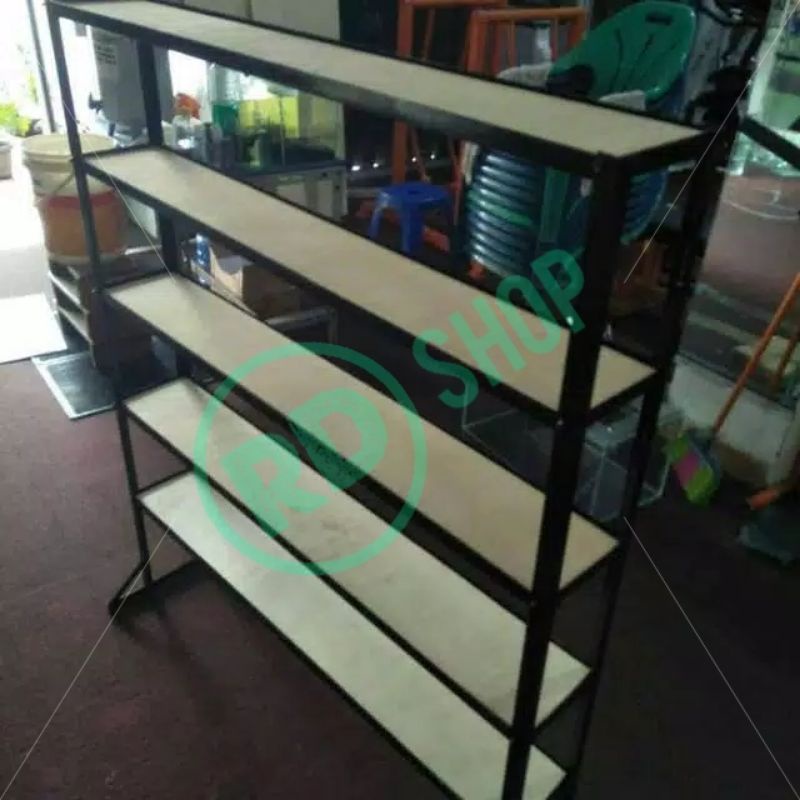 Ready Rak ikan cupang,chana 5susun 120X20X60(TxLxP)