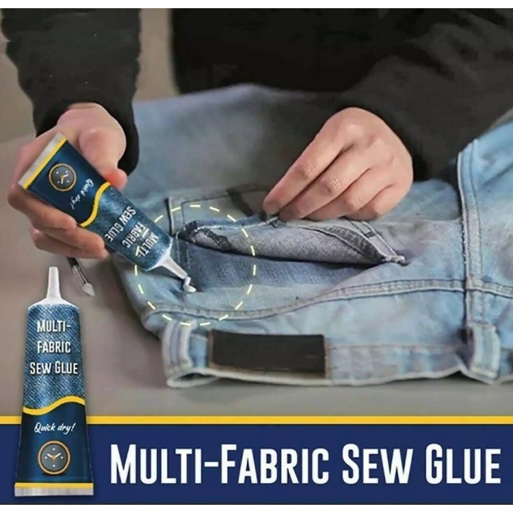

Kain Lem Multifungsi Lem untuk Kain Atau Pakaian Universal Fabric Glue Lem Tekstil Lem Kain Super