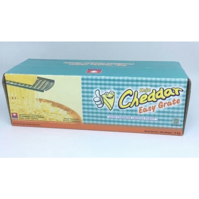 

Keju Cheddar Diamond 2 Kg