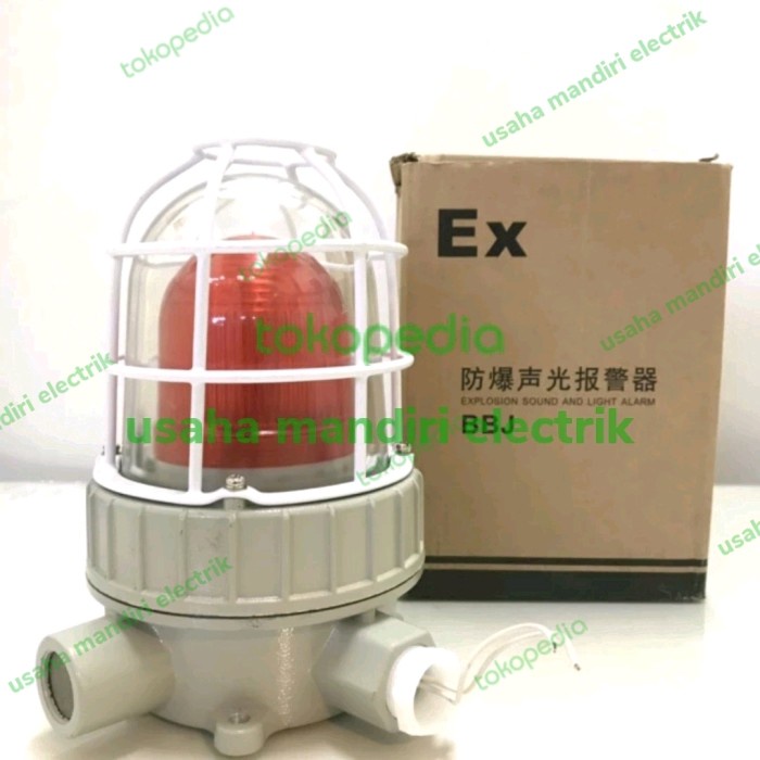 BBJ-EX LAMPU LED, EXPLOSION PROOF SOUND, LIGHT ALARM, 220VAC