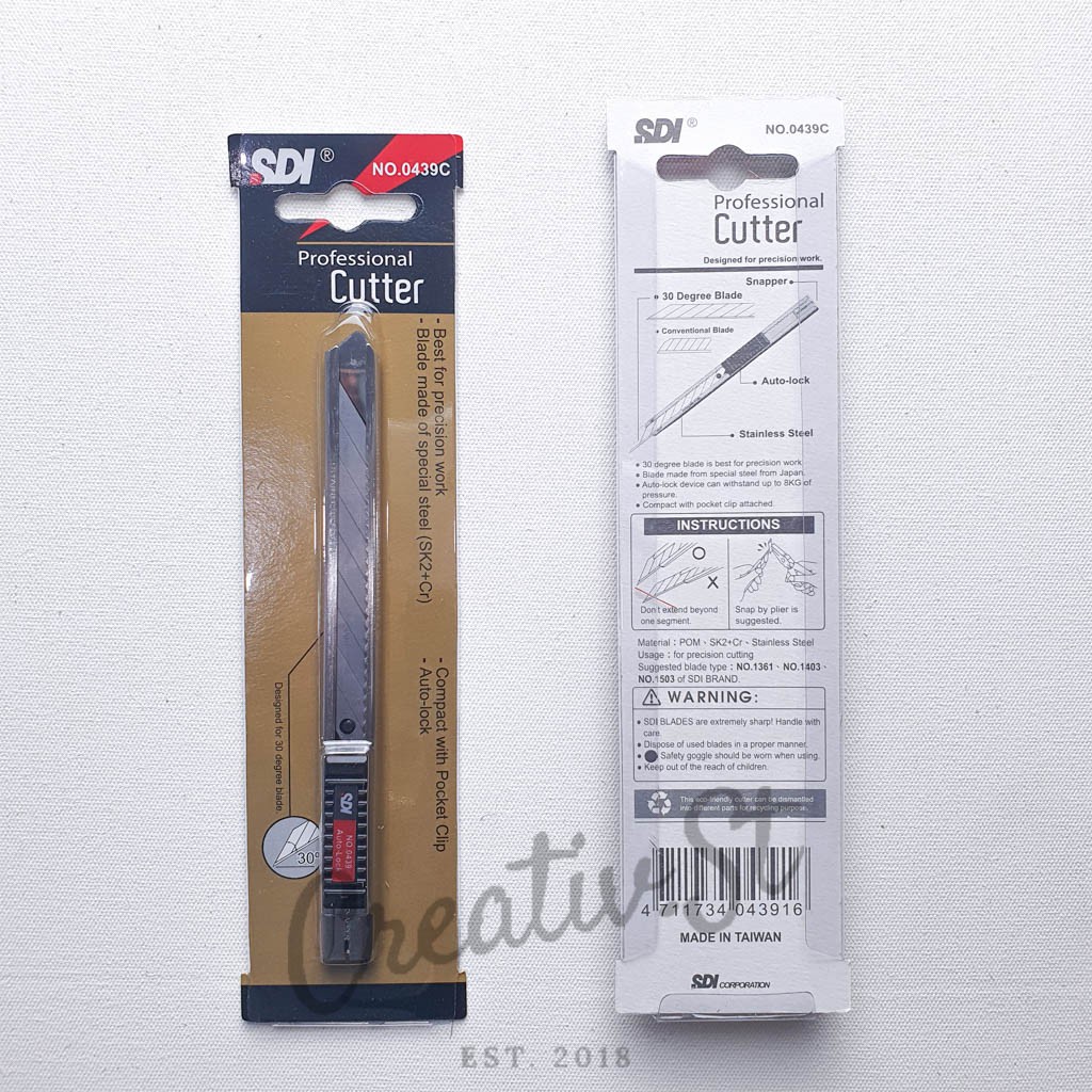 

SDI Cutter 0439 Professional Cutter Alat Potong