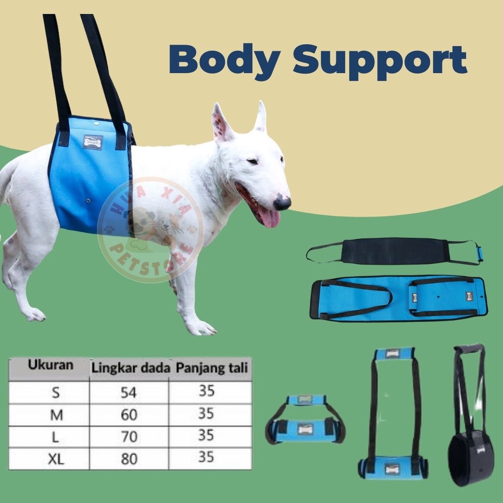 Ready Dog Lift Harness /Alat bantu jalan Anjing / PET Medical Equipment