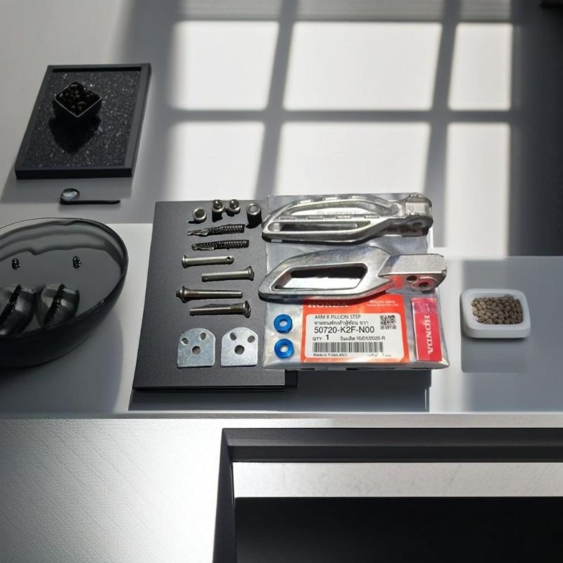 Footstep Scoopy Chrome Original AHM PNP BEAT VARIO