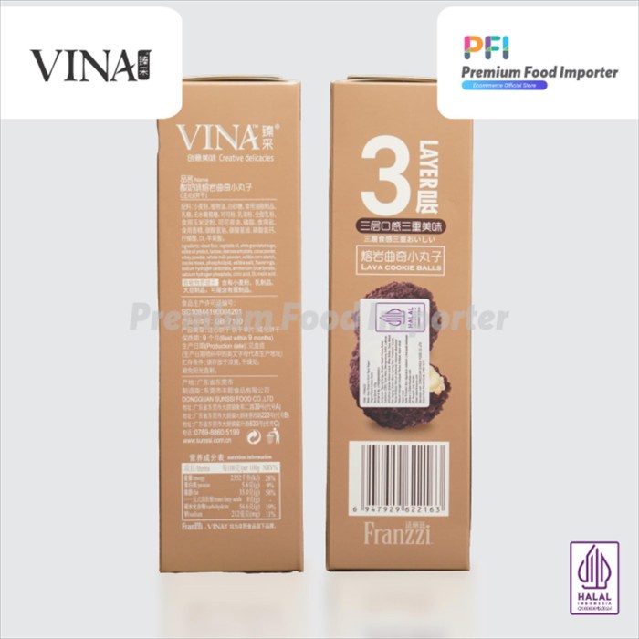 

Franzzi Vina Lava Cookie Balls - Yogurt 100g