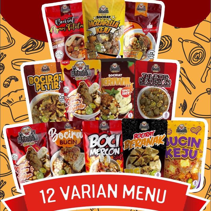 

paket 1 karung Bocirat ( Isi 12 Pcs Boci Maknyoss )
