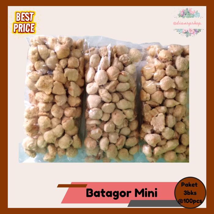 

Batagor Mini Paket 3bks kemasan 100pcs