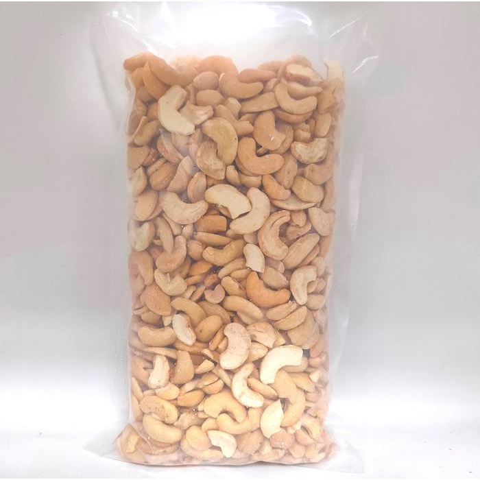 

500gr Roasted Kacang Mede Belah 2 - Mete Sulawesi Varian Rasa Original / Asin Oven Matang Siap Makan