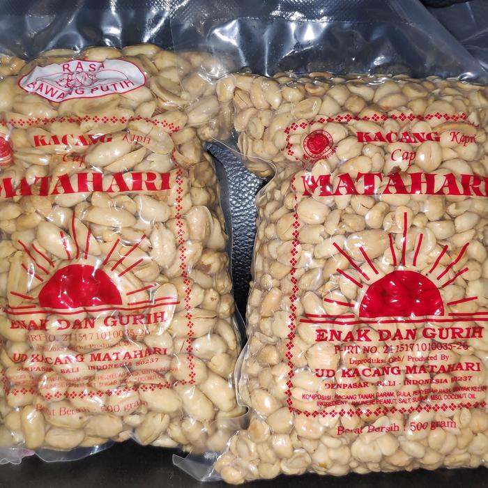 

KACANG BALI CAP MATAHARI 500 GRAM