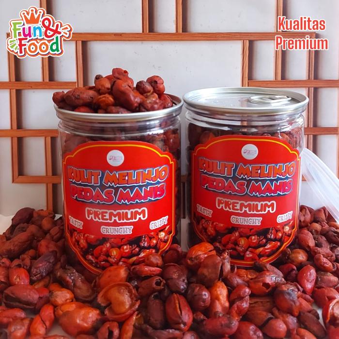 

Can Kulit Melinjo Kriuk Pedas Manis Kripik Kulit Melinjo Tangkil Premium