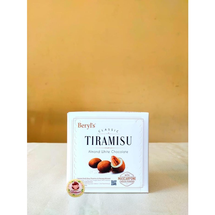 

Coklat Import I 65 gr Beryl's Cokelat Malaysia Classic Tiramisu Almond Green tea Milk White Choco (