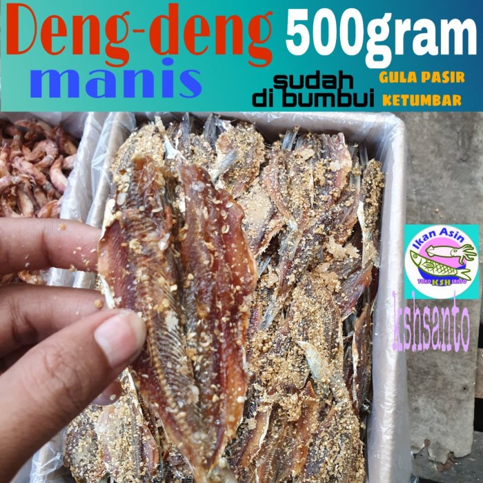 

ikan asin deng-deng japu manis 500gram