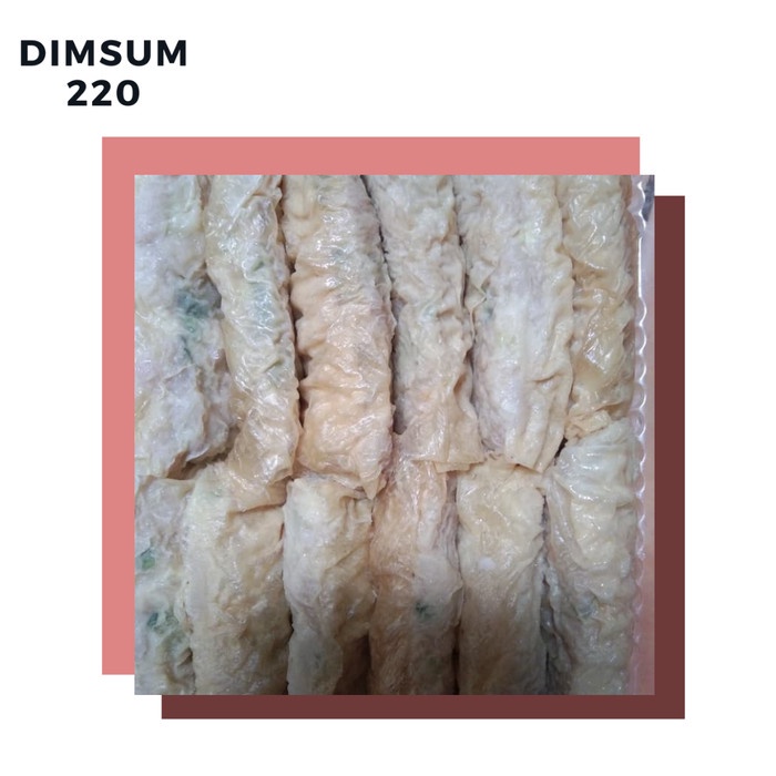 

Lumpia kulit tahu ayam udang frozen isi 50 hallal