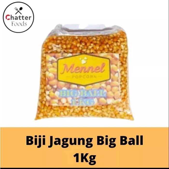 JAYAmart- Jagung USA 1kg Mennel Popcorn Big Ball Mushroom Popcorn