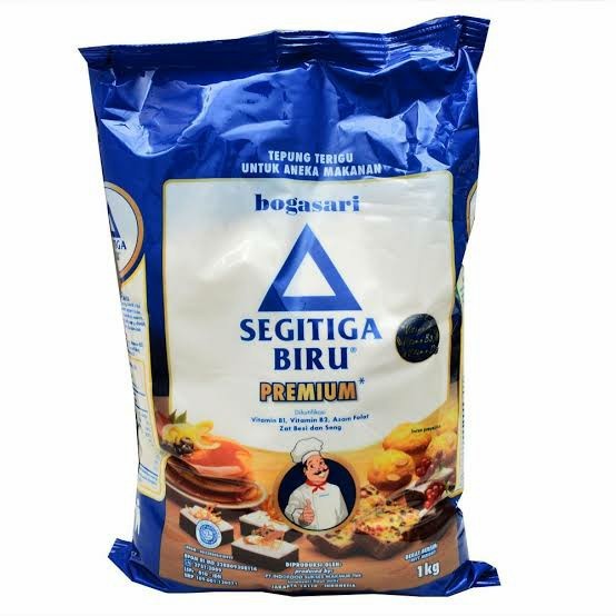 

(Good) Tepung segitiga biru premium 1 kg