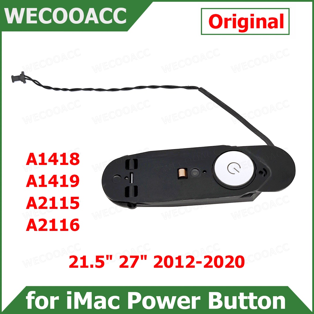 HTC Original ON/OFF Switch Key Power Button for iMac 21.5" 27" A1418 A1419 A2115 A2116 2012-2020 Yea