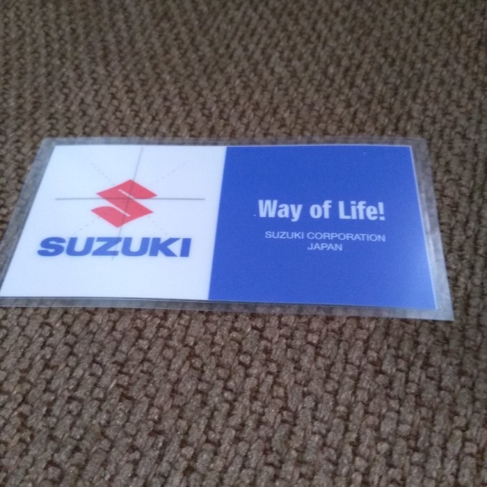 Stiker Suzuki way of life