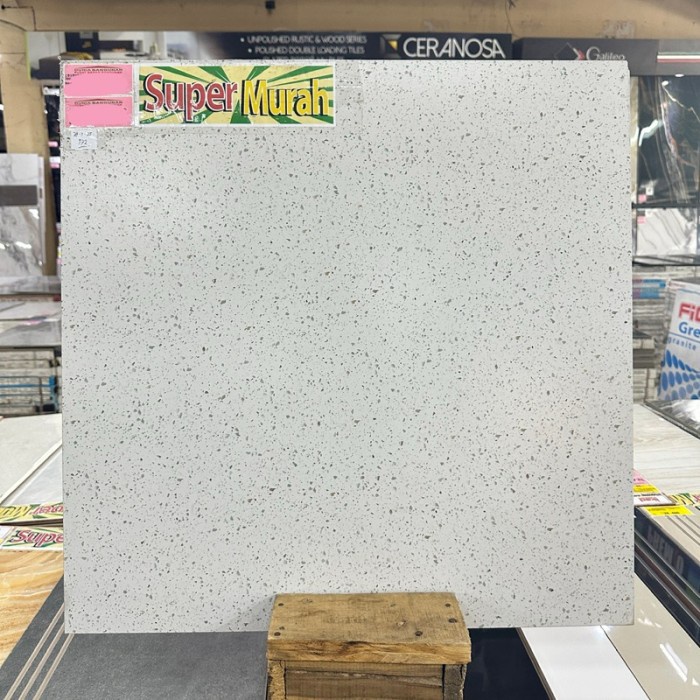 Granit 60x60 Indogress White Terrazo Granit Lantai Marmer Matt / Granit Dinding / Granit Kamar Mandi