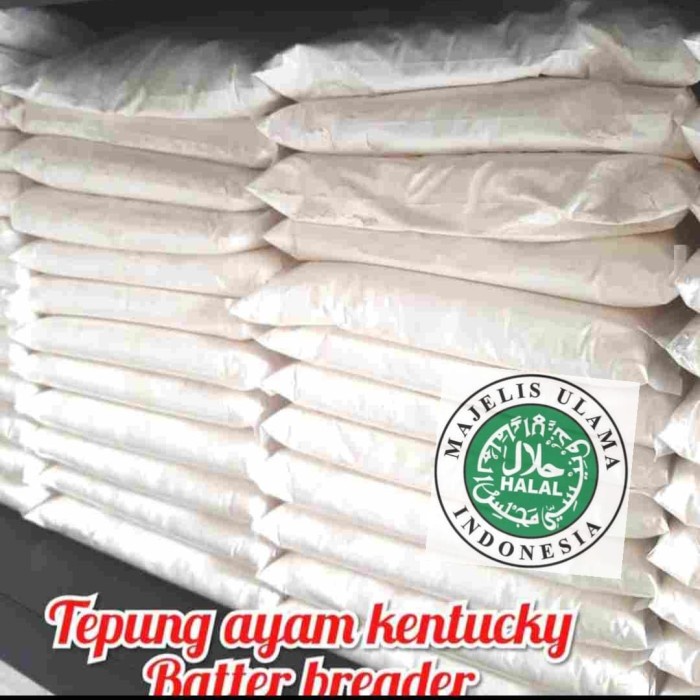 

TEPUNG FRIED CHICKEN/ TEPUNG KENTUCKY/ BATTER BREADER- 2,5 KG/ HALAL.