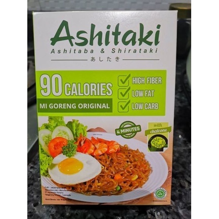 

(Good) Ashitaki Mie Goreng Original/Mie Shirataki/Diet Food/ Less Carbo