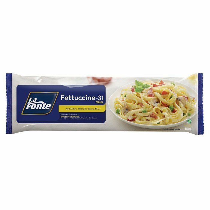 

(Good) Pasta La Fonte fettuccine-31 kemasan 450gr