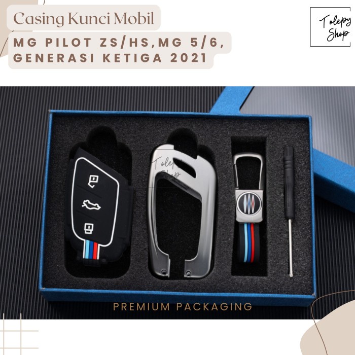 Cover Kunci Mg Hs / Mg Zs / Mg 5 / Mg 4 Ev / Sarung Kunci Mobil Asli 100%