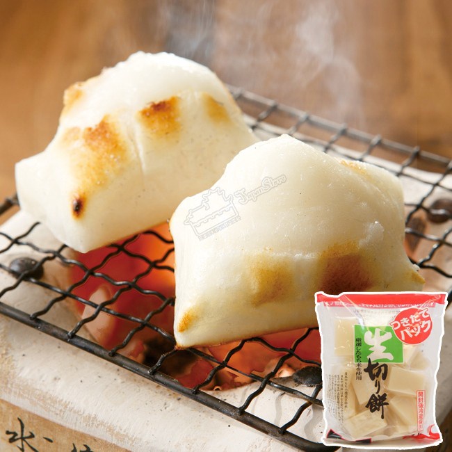 

..... Daishin Tsukitate Nama Kirimochi (Mochi Jepang) 1 Kg [Limited Ed]