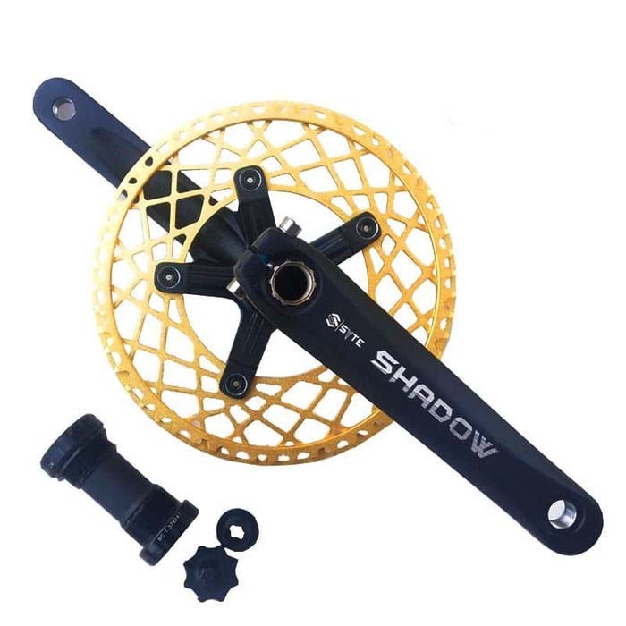 CRANK SET SYTE SHADOW SPIDER HOLLOWTECH 2 + BB HT2