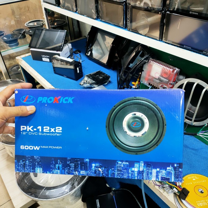 SUBWOOFER PROKICK PK-12X2 GRATIS ONGKIR