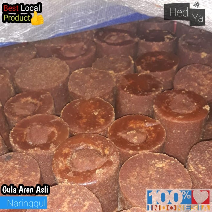 

(Best) Gula Aren 1kg Asli 100% Nira Kawung Bungkus Plastik GARANSI ASLI