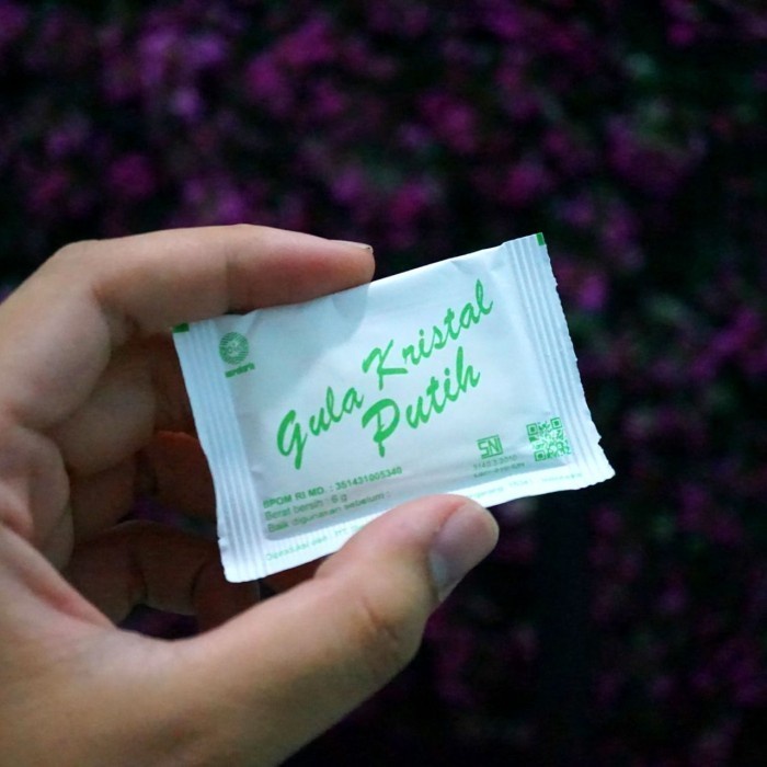 (Best) [Isi 125 pcs] Gula Putih Saset- White Sugar Sachets - Gula Saset Hotel