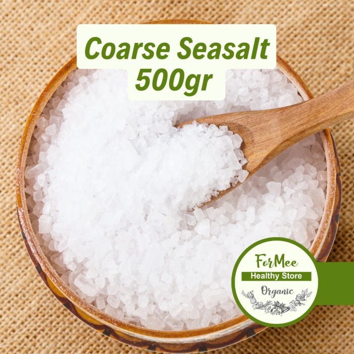 

(Best) 500gr Garam Laut Kasar / Coarse Sea Salt / Seasalt