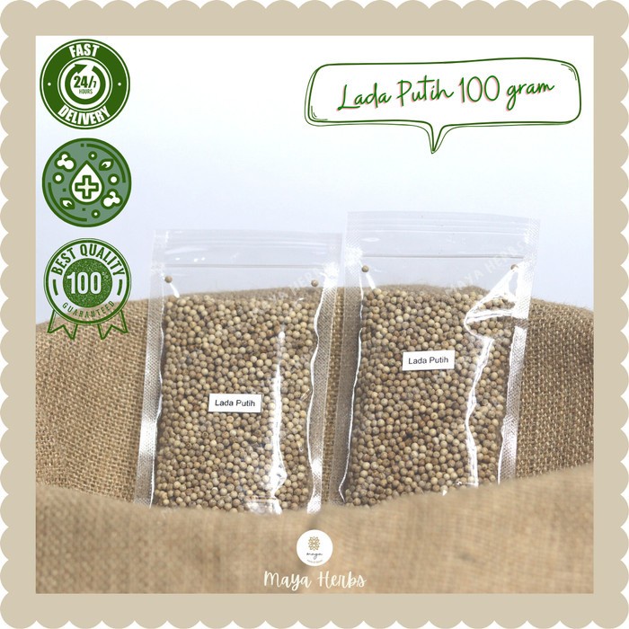 

(Best) Lada Putih / Sahang / Merica 100 gram