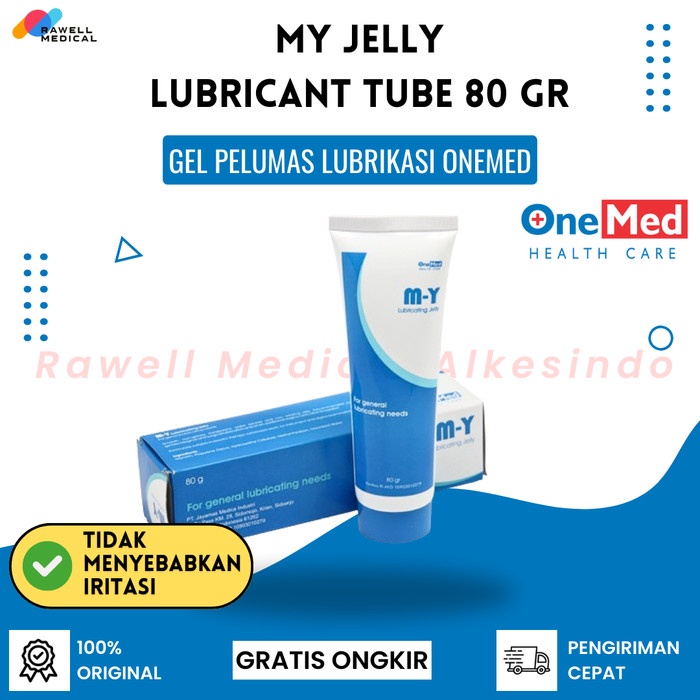 ReadyGanSiapkemas- My Jelly 80 Gr Tube Lubricant / Gel Pelumas Pemasangan Kateter NGT -Good