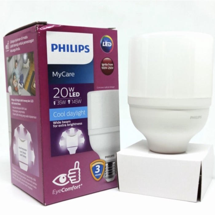 Lampu Led Bright My Care Philips 20 Watt 20Watt Philips