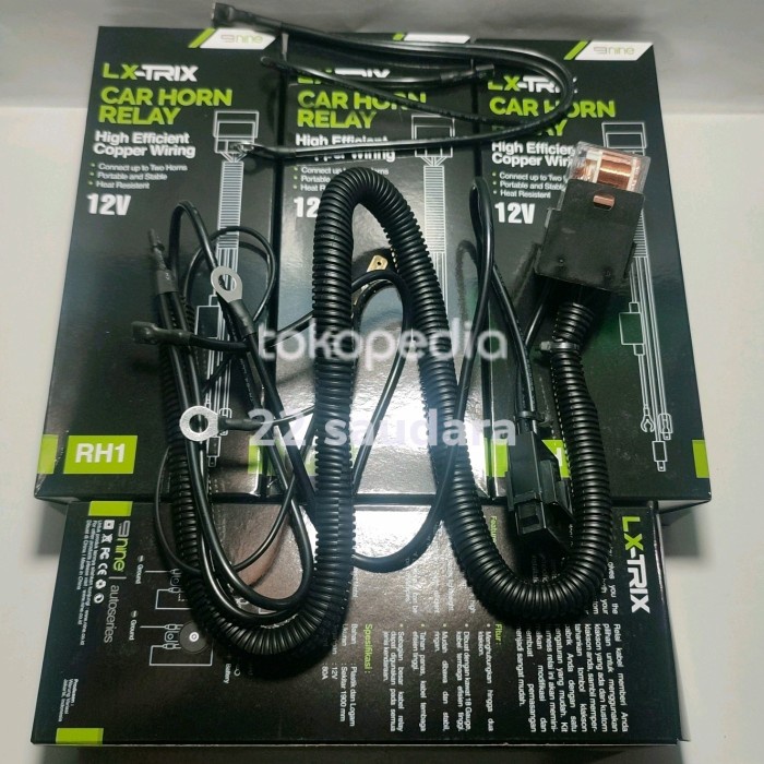 Kabel Relay Klakson Mobil Dan Motor Relay Set Klakson Universal