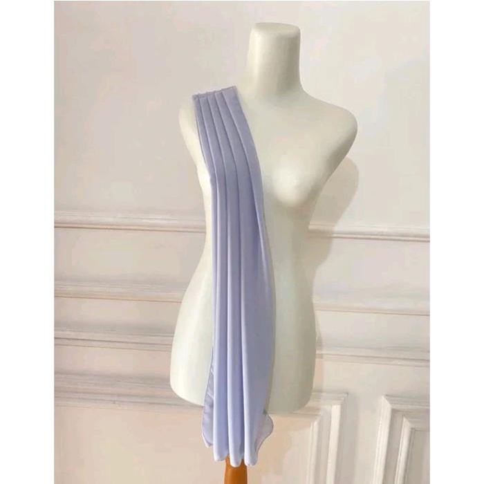 Terbaru Selendang Kebaya Polos Tile Premium Untuk Wanita - Dress Kain Mewah Panjang Best Quality