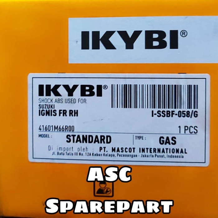 Shock Breaker Depan Suzuki Ignis - Ikybi
