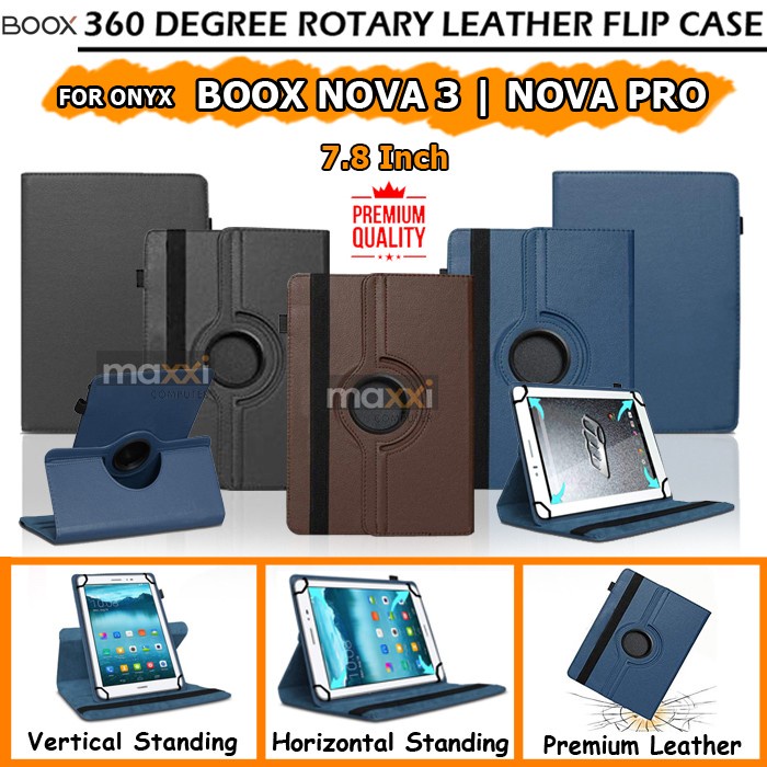 Jt Top Onyx Boox Nova 3 Pro Bookcover Flipcover Flipcase Case Kesing Sarung