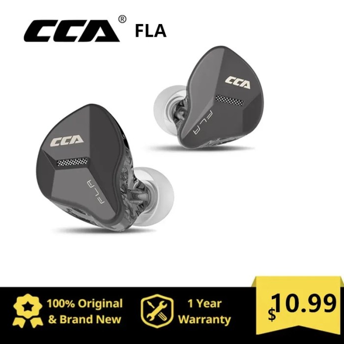 CCA FLA Moving coil HIFI-grade audio quality in-ear headphone anchor