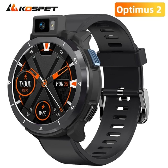 Kospet Optimus 2 Men Smart Watch MT6762 Octa Core 4GB 128GB Android