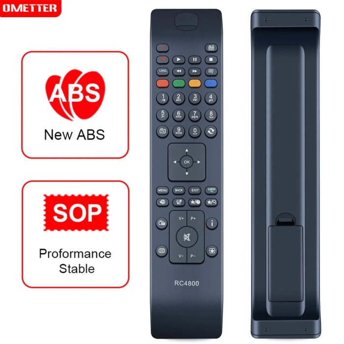 Universal TV Remote Control RC4800 RC-4800 for JVC Hitachi Telefunken