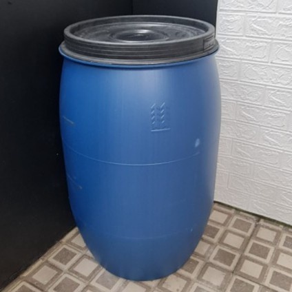 (Good) Tong plastik / Drum air / Drum tempat sampah 120 Liter L - Biru