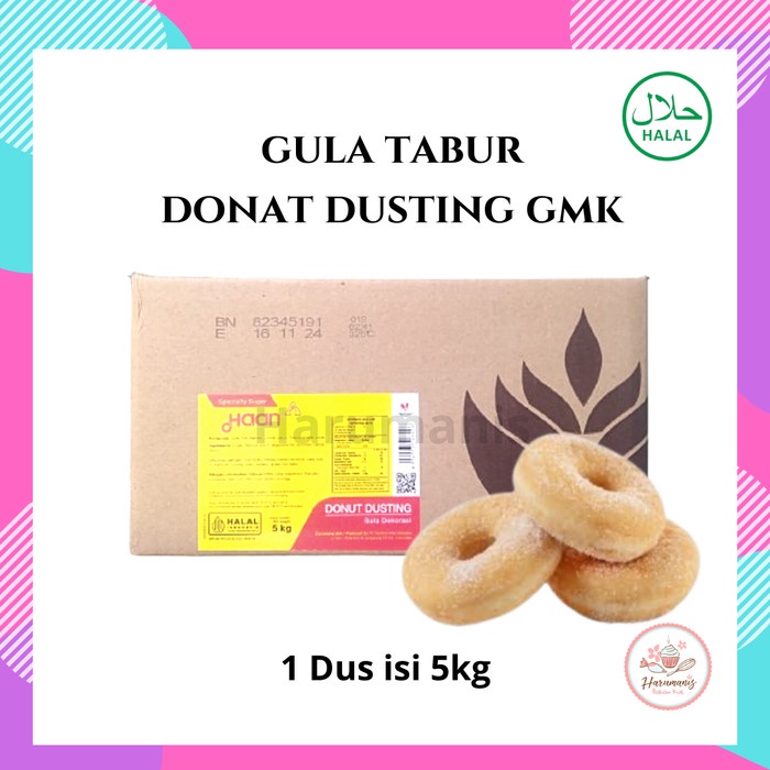 

Sale Terbatas Gula Donat Dusting Gmk 1Dus 5Kg Aman