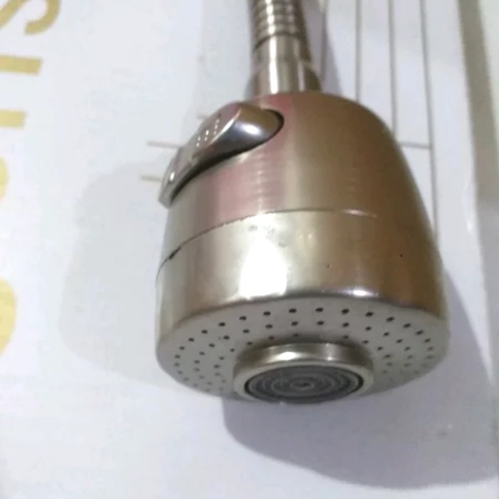 JTTOP" KRAN CUCI PIRING. KRAN SINK MEJA STAINLESS 304 FLEXIBLE MODEL TOTO