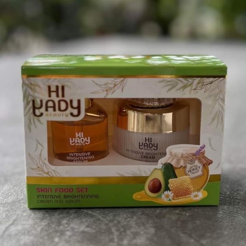 Beauty Hi Yady Beauty Intensive Brightening Cream Dan Serum Asli Vema Beauty