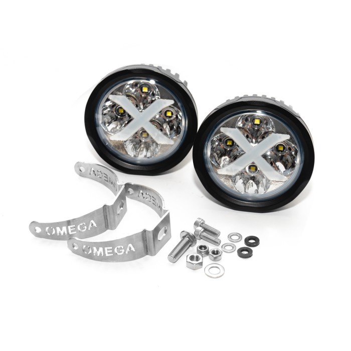 PREMIUM Lampu Sorot Omega R40 40w Original pnp BMW KTM Harley Triumph Versys